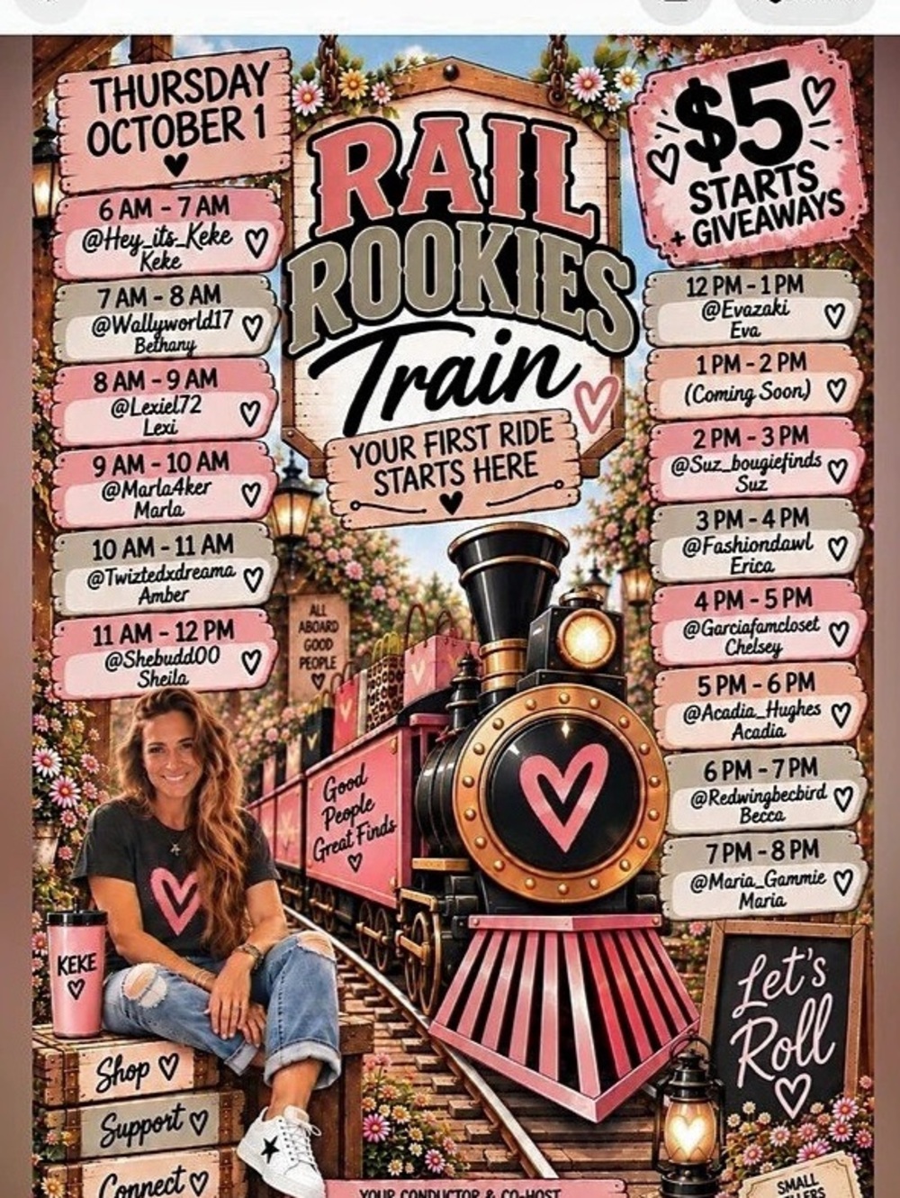 Rail Rookies 🚂 October 1st 🚂 - Picture 2 of 2